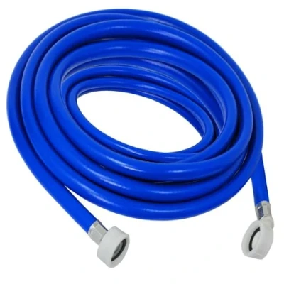Image of SPARES2GO Universal Fill Hose Washing Machine Dishwasher Extra Long Cold Water Inlet Feed Pipe (5m)