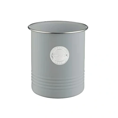 Image of Typhoon Living Utensil Storage Pot, Grey, 15 x 12.5 cm