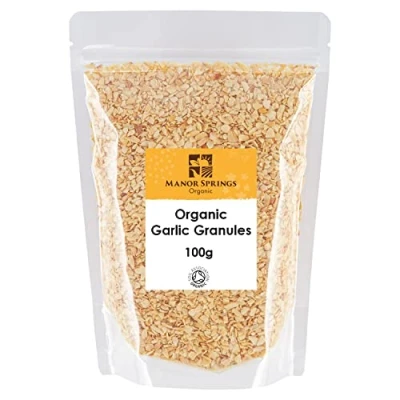 Image of Organic Garlic Granules 100g by Manor Springs