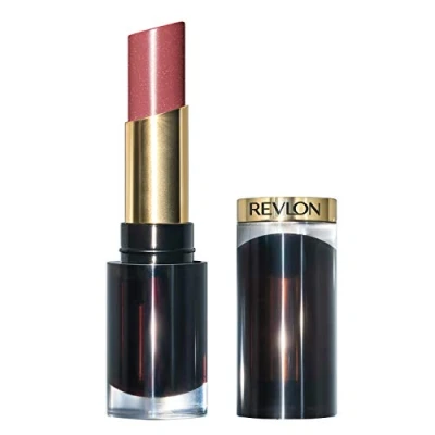 Image of Revlon Super Lustrous Glass Shine Lipstick, Flawless Moisturizing Lip Color with Aloe, Hyaluronic Acid and Rose Quartz, Glossed Up (003)