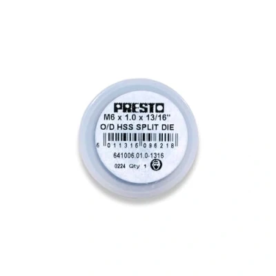 Image of Presto 641006.01.0 1316 Metric Coarse HSS Circular Adjustable Split Die