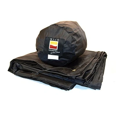Image of Wild Country Unisex Hoolie 3 Groundsheet Protector Footprint, Black, One Size UK