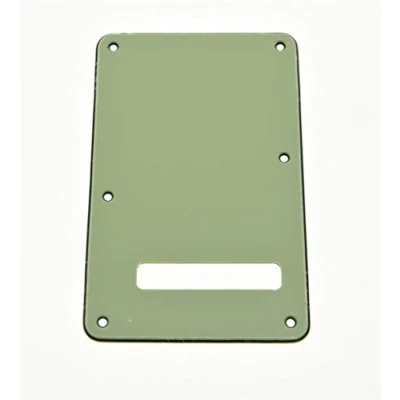 Image of KAISH ST/Strat Style Standard Guitar Back Plate ST Tremolo Trem Cover for USA Strat/Stratocaster Mint Green 3 Ply
