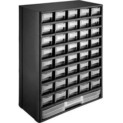 Image of TecTake 402873 Screw Organiser Box with 41 Drawers, Can be wall mounted