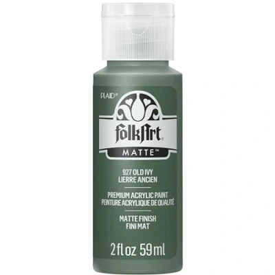Image of Plaid:Craft Folk Art Acrylic Paint 2oz Old Ivy