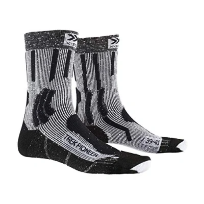 Image of X BIONIC SOCKS Trek Pioneer Unisex Sock, unisex_adult, Dress XS TS01S19U, Opal Black/Flocculus White, FR : M (Taille Fabricant 39 41)