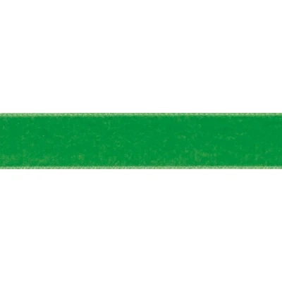 Image of Berisfords Velvet Ribbon, Laitue, 10.2 x 5.6 cm