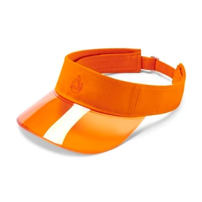 Image of Johnny Urban Sun Visor for Women and Men Orange Joy Hat with UV Protection 30 Cotton Cap Festival Sport Summer Accessories