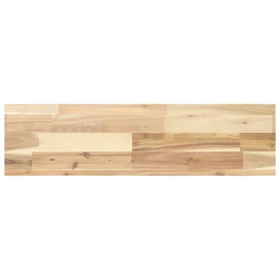 Image of vidaXL Floating Shelf 100x20x4 cm Untreated Solid Wood Acacia