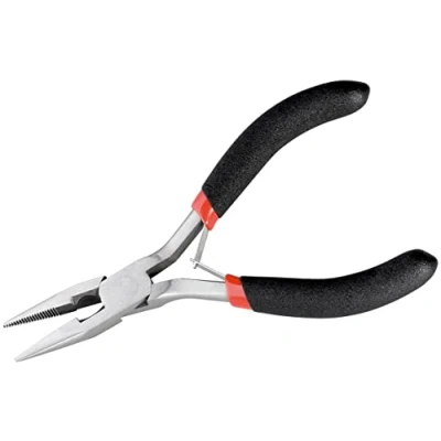 Image of Fixpoint 77098 Half Round, Flat Nose Pliers, 125mm Length