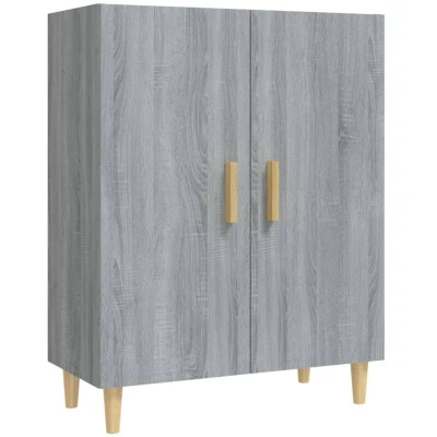 Image of vidaXL Sideboard Grey Sonoma 70x34x90 cm Engineered Wood