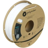 Image of Polymaker High Flow TPU Filament 1.75 White, Shore 95A Flexible 1.75mm, 1kg Cardboard Spool PolyFlex TPU95 HF 1.75mm Soft