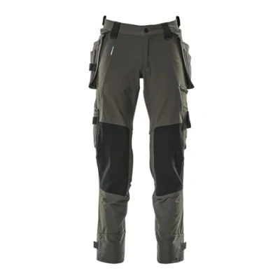 Image of Mascot 17031 311 18 90C56 Trousers with Dyneema Kneepad Pockets, Dark Anthracite,