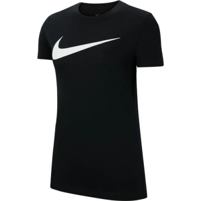 Image of NIKE Women&#039;s Park 20 T Shirt, Black/White, L UK