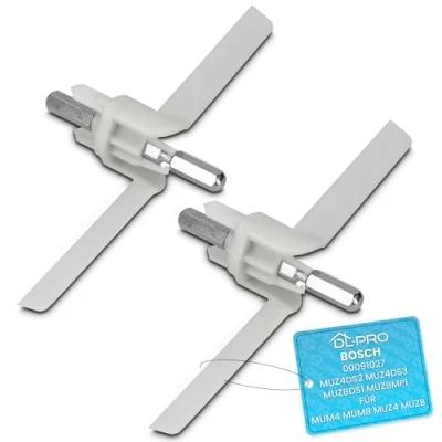 Image of DL pro 2 x Drivers for Bosch 00091027 091027 MUM4 MUZ4 Food Processor Wing Axle Drive with 175 mm Span MUZ4DS1 MUZ4DS2 MUZ4DS3 MUM4523 MUM4450 MUM4419 MUM4422 Privileglegleges Tur