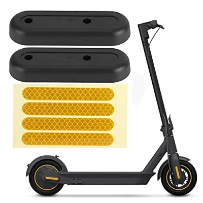 Image of Fututech Decorative Rear Wheel Cover Kit + Reflective Sticker for Segway Ninebot Max G30 G30D Accessories Electric Scooter Spare Part (Combo2)