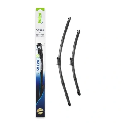 Image of 155252168, 155252169 Wiper blade VALEO SILENCIO X.TRM 577824 450, 600mm Front Beam with spoiler for left hand drive vehicles Pin Fixing