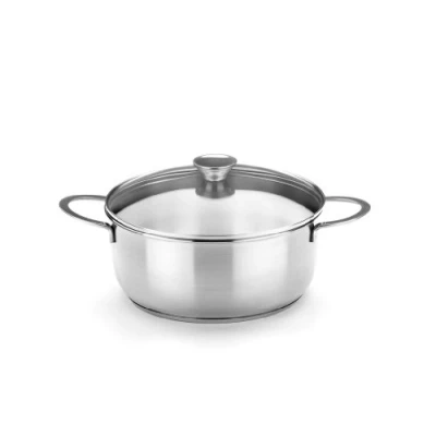 Image of Braisogona Ancora Stainless Steel Casserole, 20 cm