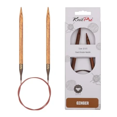 Image of KnitPro Knitting Pins, Wood, Assorted, 7mm