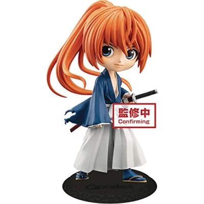Image of Banpresto Ruroni Kenshin figurine Battousai Himura Ver A Q Posket 14 cm 4983164164992