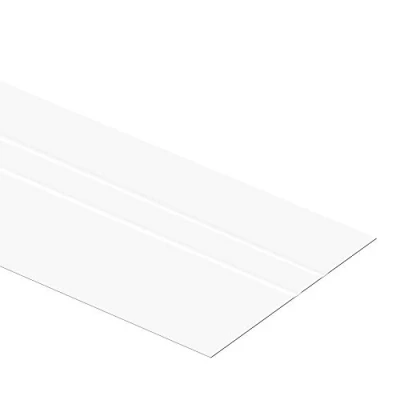 Image of Finish Flex Flexible Plastic Corner Trim Self Adhesive Edging Strip Adjustable Angle White x 3m