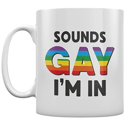 Image of Grindstore Sounds Gay, I&#039;m In Mug for Tea or Coffee White