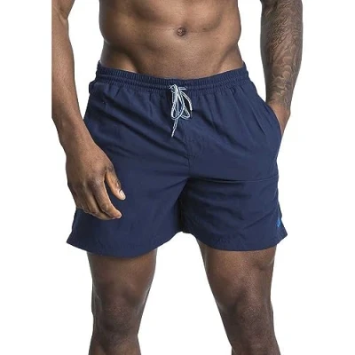 Image of Trespass Mens Swim Shorts Pocket Quick Dry Granvin B Navy