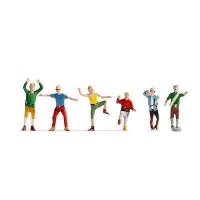 Image of Noch mountaineers 36871 Bergsteiger 6/N Hobby Landscape, Multicoloured, S