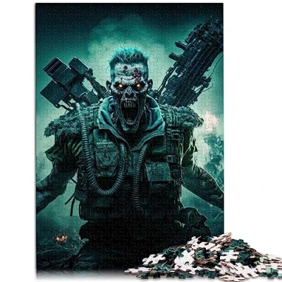 Image of jigsaw Puzzles for Dead Army Zombie Soldier Cardboard 1000 Piece Adults and Kids Age 12 Years Up /26 * 38cm.