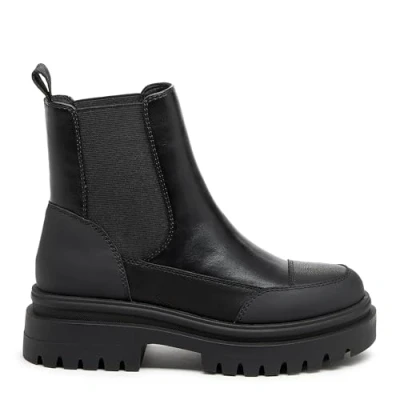 Image of ROCKET DOG Women&#039;s Delta Ankle Boot, Black, 6 UK