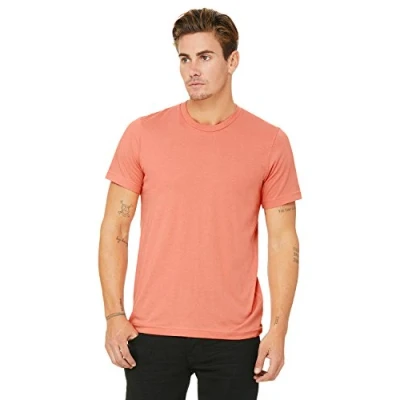 Image of Bella+Canvas Unisex Jersey Crew Neck T Shirt Sunset M