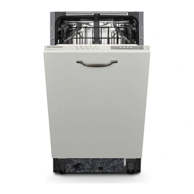 Image of MONTPELLIER MDWBID4553 Slimline Fully Integrated Dishwasher, White