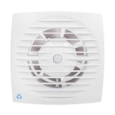 Image of Airflow Aria 100MST Bathroom Extractor Fan with Motion Sensor 100mm/4 Energy Efficient 6.3W, 18.5 l/s, SFP 0.34W/L/s, Quiet 26dB, 2 Years Warranty