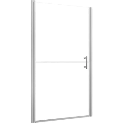 Image of vidaXL Shower Door Tempered Glass 91x195 cm