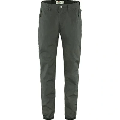 Image of Fjallraven 86666 018 Vardag Trousers M/Vardag M Pants Men&#039;s Stone Grey Size 50/R