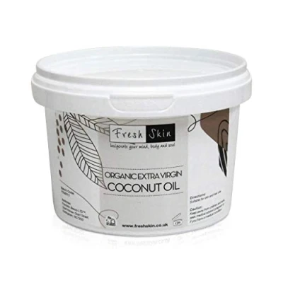 Image of Freshskin Beauty LTD 500g Organic Extra Virgin Coconut Oil 100% Pure, Raw &amp; Cold Pressed