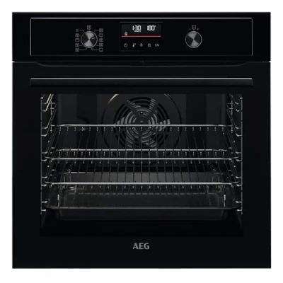 Image of AEG SurroundCook BPX535061B Electric Oven Black, Black