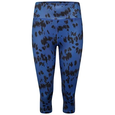 Image of Dare2b Women&#039;s Influential 3/4 Pants, Space Blue Tie, 20