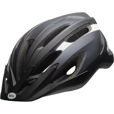 Image of Bell Crest Universal Road Helmet 2022: Matte Black/Dark Titanium M/L 53 60cm
