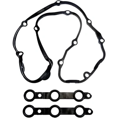 Image of febi bilstein 12175 Rocker Cover Gasket Set, pack of one, black