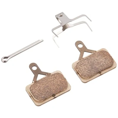 Image of Shimano BR M575 pads and spring, E01S metal