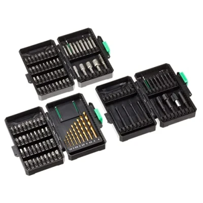 Image of Amazon Brand Denali 123 Piece Screwdriver and Drill Bit Set