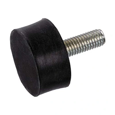 Image of febi bilstein 170354 rubber metal buffer, 1 piece.