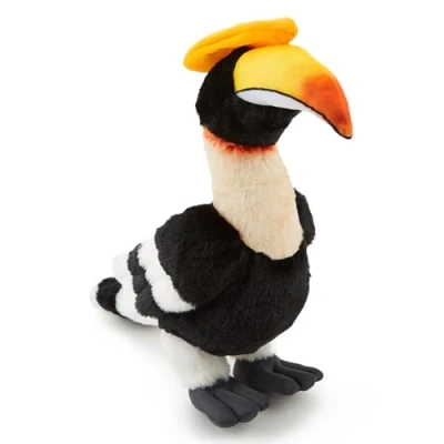 Image of Zappi Co Hornbill Plush Toy (37cm) Majestic, Cuddly Stuffed Bird, Eco Friendly, Ideal for Kids&#039; Educational Play, 100% Recycled