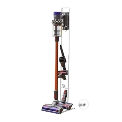 Image of MAGIC SELECT Vacuum Cleaner Holder Compatible with Dyson V15 V12 V11 V10 V8 V7 V6 DC45/ DC35/ DC58/ DC59/ DC62/ DC74 Floor Storage Organizer Wheels Without Drilling the Wall.