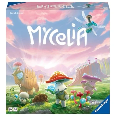 Image of Ravensburger Mycelia Strategy Family Board Game for Adults and Kids Age 9 Years Up Christmas Gifts