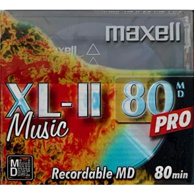 Image of Maxell XLII 80 PRO BLANK MINIDISC