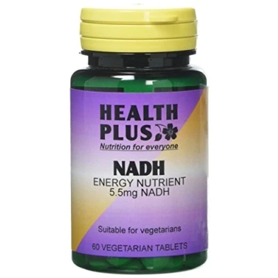 Image of Health Plus NADH 5.5mg Energy Supplement 60 Tablets