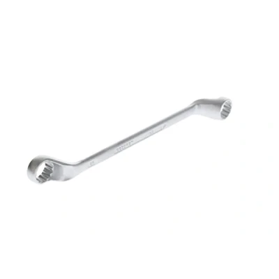 Image of GEDORE Double ended ring Spanner, AF 24+26 mm, Offset, 5 angled, Slender, Bi hex, UD profile, 2 24X26