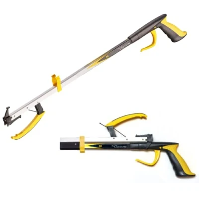 Image of 2 Pack The Helping Hand Company Reaching Aids. 1 x Classic PRO 26/66cm Grabber &amp; 27/69cm Folding Tool For Elderly or Disabled. Anyone Struggling with Bending and